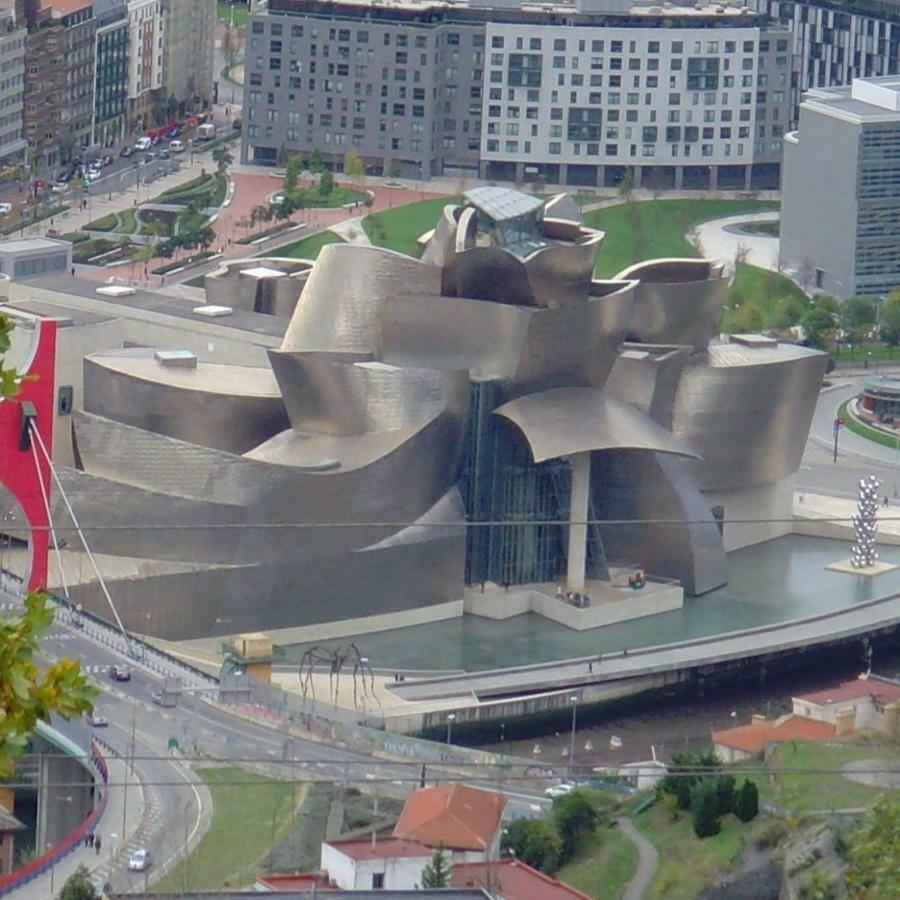 Ferienwohnung Guggenheim Bilbao Center Exterior foto